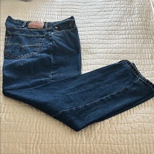 Levi's Men's Dark Blue Straight Jeans